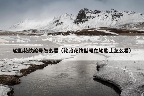 轮胎花纹编号怎么看（轮胎花纹型号在轮胎上怎么看）