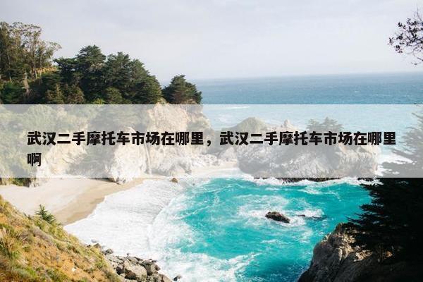 武汉二手摩托车市场在哪里，武汉二手摩托车市场在哪里啊