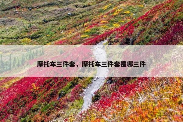 摩托车三件套，摩托车三件套是哪三件