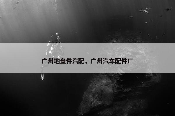 广州地盘件汽配，广州汽车配件厂