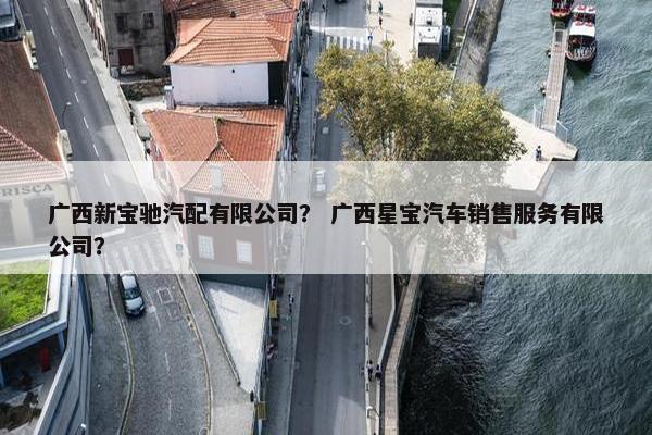 广西新宝驰汽配有限公司？ 广西星宝汽车销售服务有限公司？