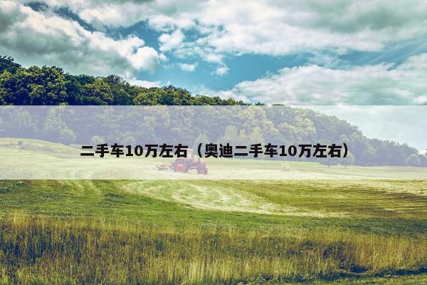 二手车10万左右（奥迪二手车10万左右）