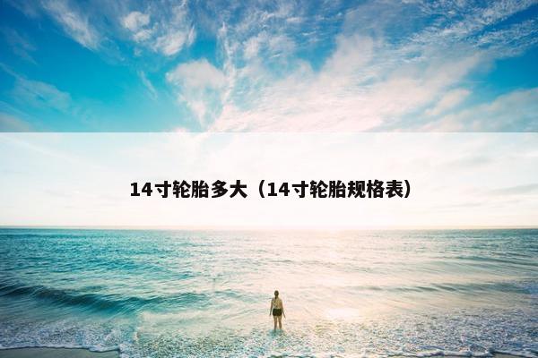 14寸轮胎多大（14寸轮胎规格表）