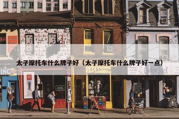 太子摩托车什么牌子好（太子摩托车什么牌子好一点）