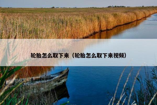 轮胎怎么取下来（轮胎怎么取下来视频）