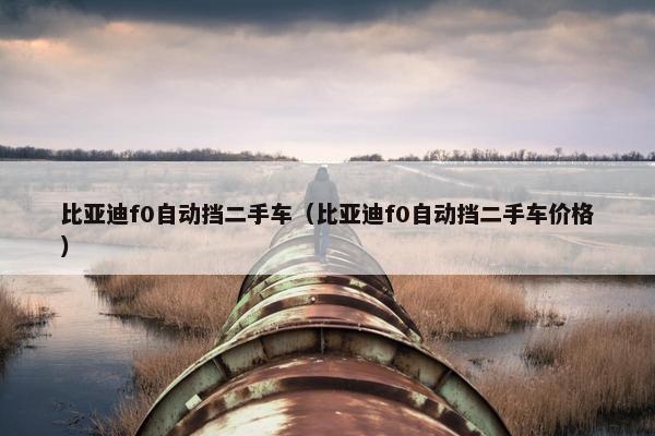 比亚迪f0自动挡二手车（比亚迪f0自动挡二手车价格）