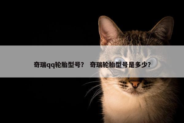奇瑞qq轮胎型号？ 奇瑞轮胎型号是多少？