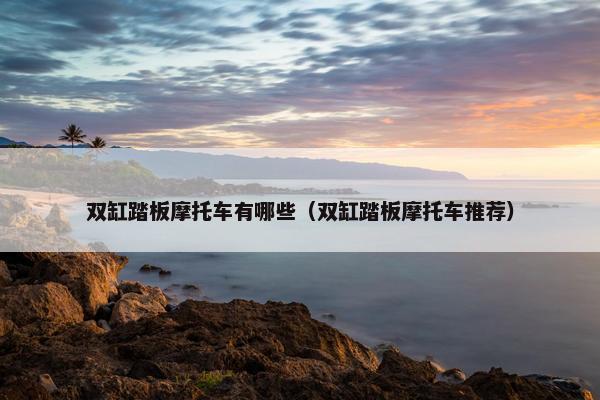 双缸踏板摩托车有哪些（双缸踏板摩托车推荐）