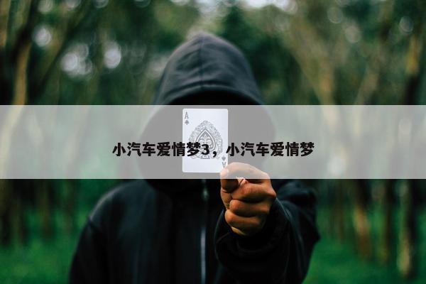 小汽车爱情梦3，小汽车爱情梦